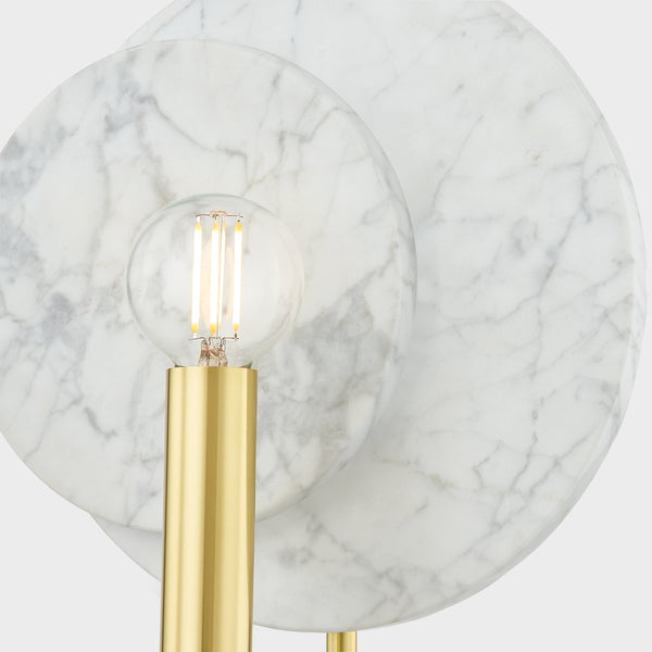 Lighting - Wall Sconce Tula 1 Light Wall Sconce // Aged Brass 
