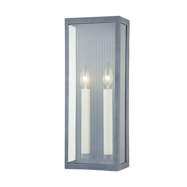Lighting - Wall Sconce Vail 2 Light Exterior Wall Sconce // Weathered Zinc 