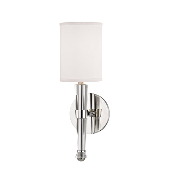 Lighting - Wall Sconce Volta 1 Light Wall Sconce // Polished Nickel 