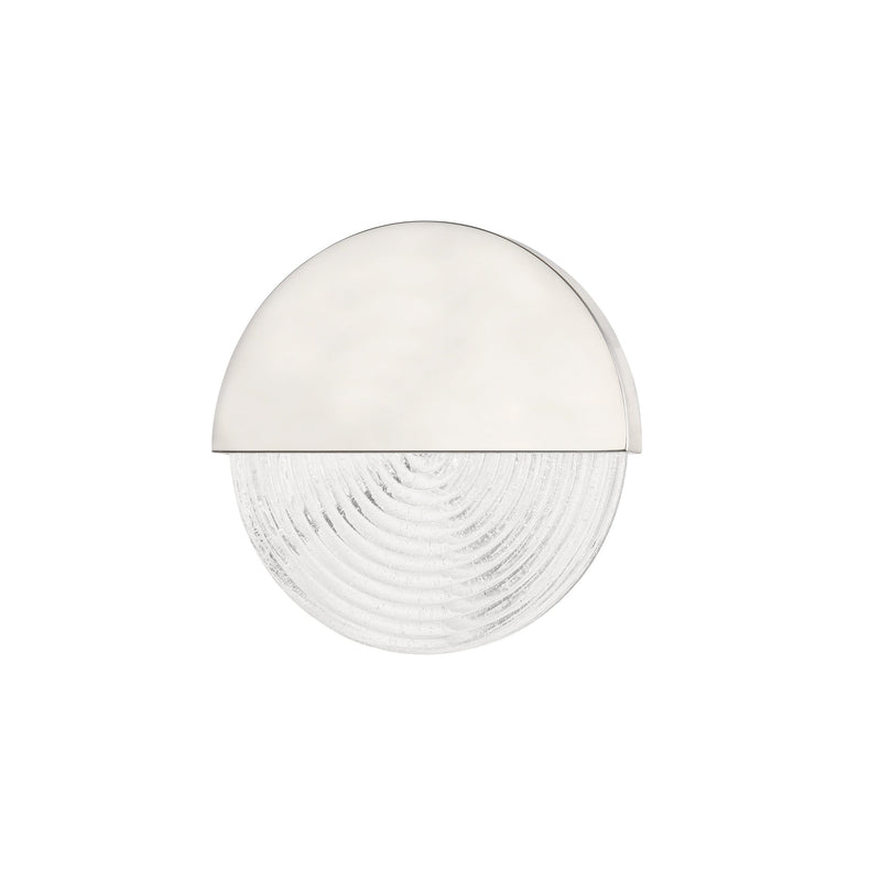 Lighting - Wall Sconce Walden Led Wall Sconce // Polished Nickel // Small 