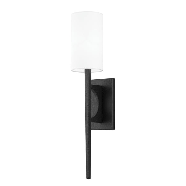 Lighting - Wall Sconce Wallace 1 Light Wall Sconce // Black Iron 