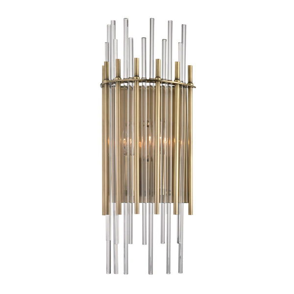 Lighting - Wall Sconce Wallis 2 Light Wall Sconce // Aged Brass 