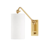 Lighting - Wall Sconce Wayne 1 Light Wall Sconce // Aged Brass 