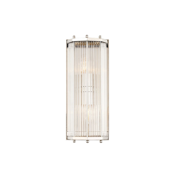 Lighting - Wall Sconce Wembley 2 Light Wall Sconce // Polished Nickel 