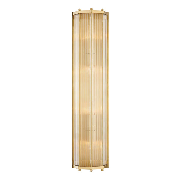 Lighting - Wall Sconce Wembley 4 Light Wall Sconce // Aged Brass 