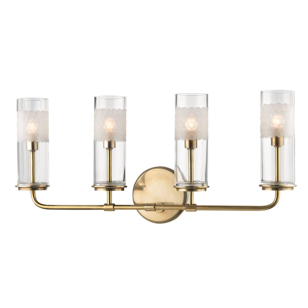 Lighting - Wall Sconce Wentworth 4 Light Wall Sconce // Aged Brass 