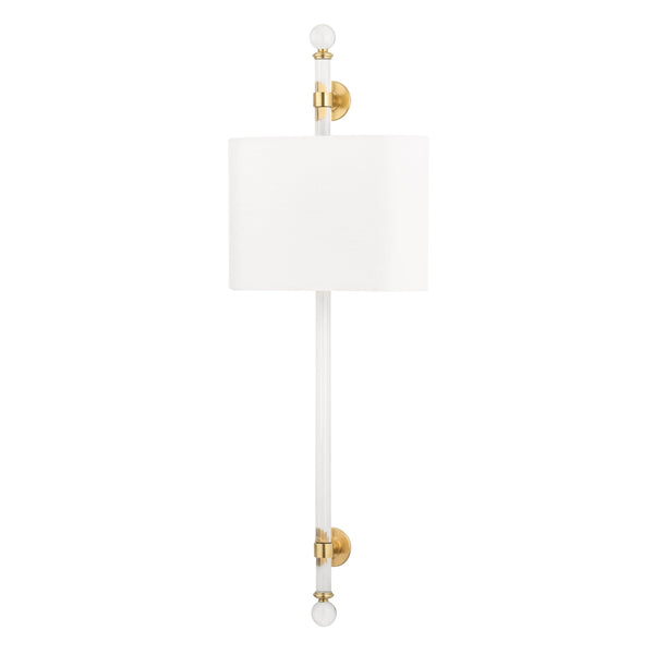 Lighting - Wall Sconce Wertham 2 Light Wall Sconce // Aged Brass 