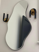 Lighting - Wall Sconce Whit 2 Light Wall Sconce // Aged Brass & Black 