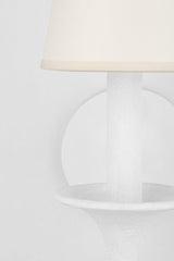 Lighting - Wall Sconce Windsor 1 Light Wall Sconce // White Plaster 