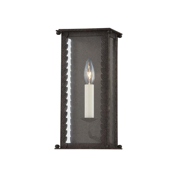 Lighting - Wall Sconce Zuma 1 Light Small Exterior Wall Sconce // French Iron 