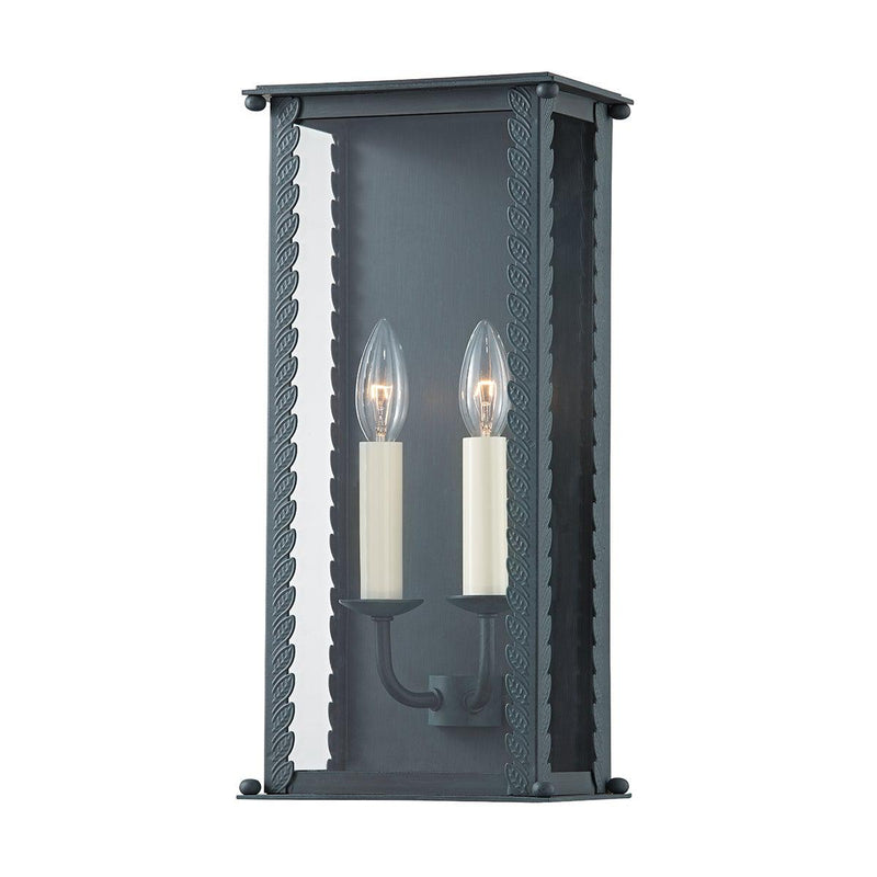 Lighting - Wall Sconce Zuma 2 Light Medium Exterior Wall Sconce // Verdigris 