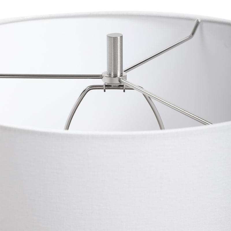 Lighting Waves Blue & White Table Lamp 