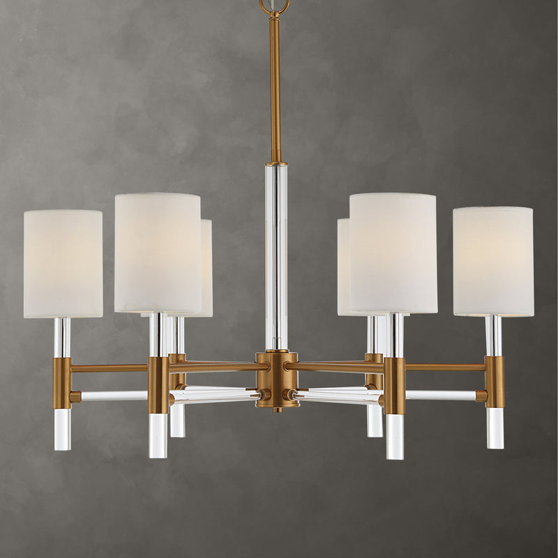 Lighting Welkin 6 Light Modern Chandelier 