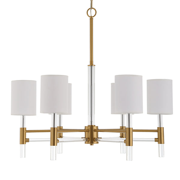 Lighting Welkin 6 Light Modern Chandelier 