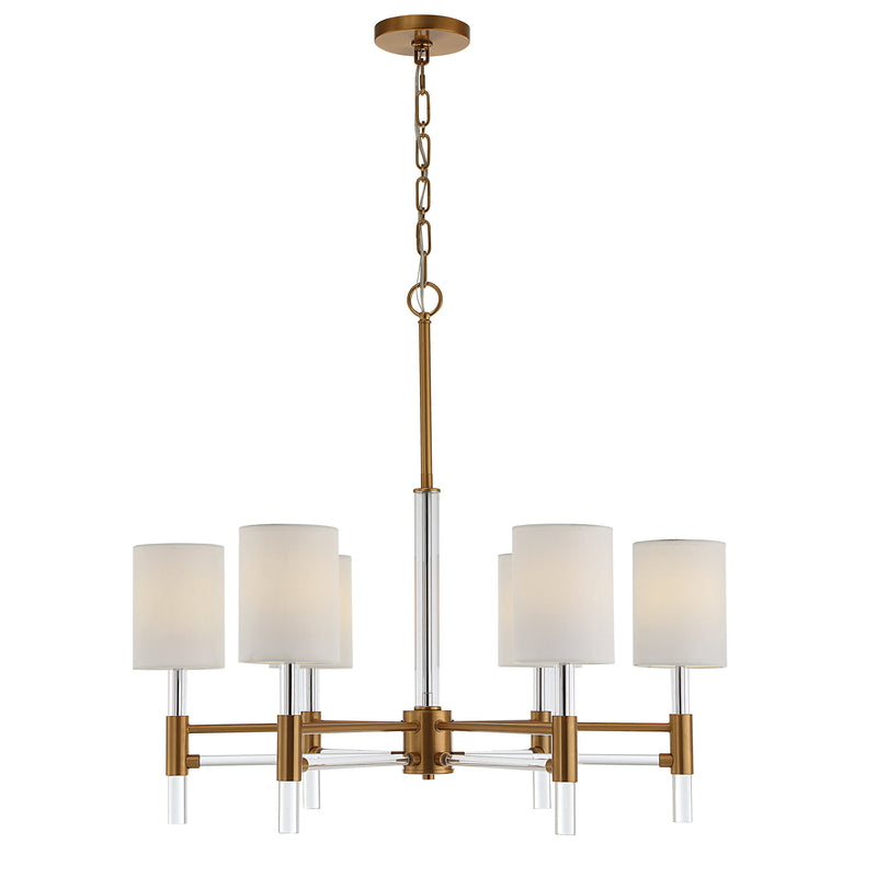 Lighting Welkin 6 Light Modern Chandelier 