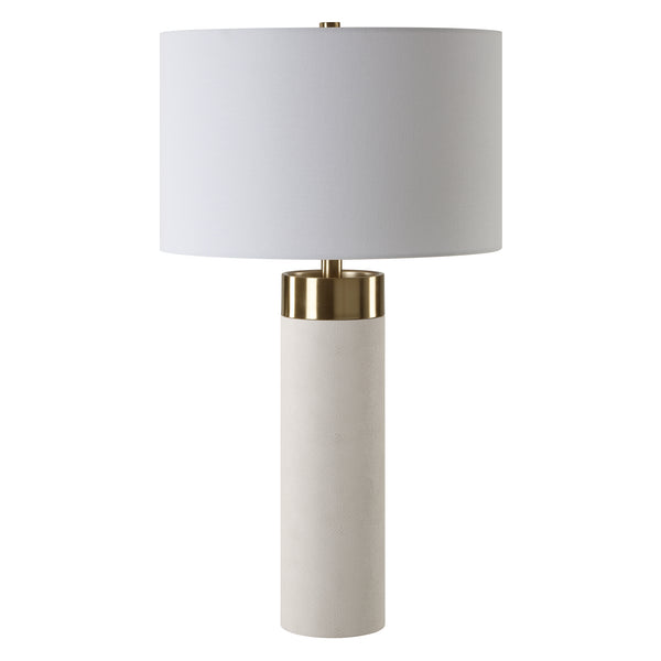 Lighting Wessex White Table Lamp 