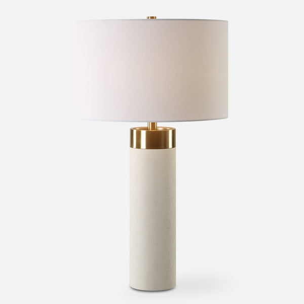 Lighting Wessex White Table Lamp 