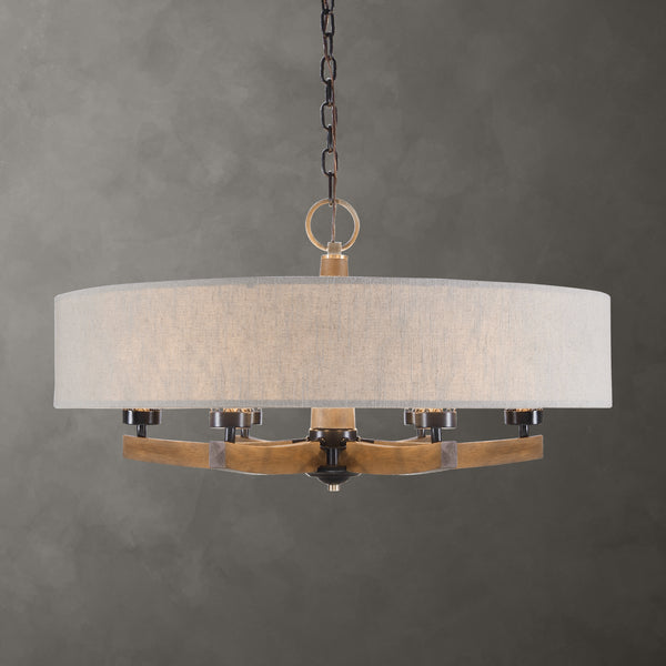 Lighting Woodall 6 Light Drum Chandelier 