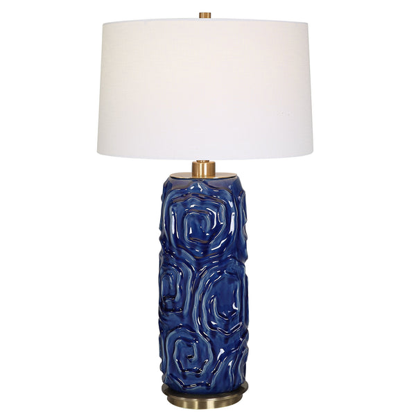 Lighting Zade Blue Table Lamp 