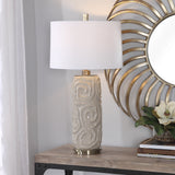 Lighting Zade Warm Gray Table Lamp 