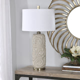 Lighting Zade Warm Gray Table Lamp 