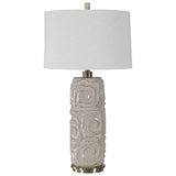 Lighting Zade Warm Gray Table Lamp 