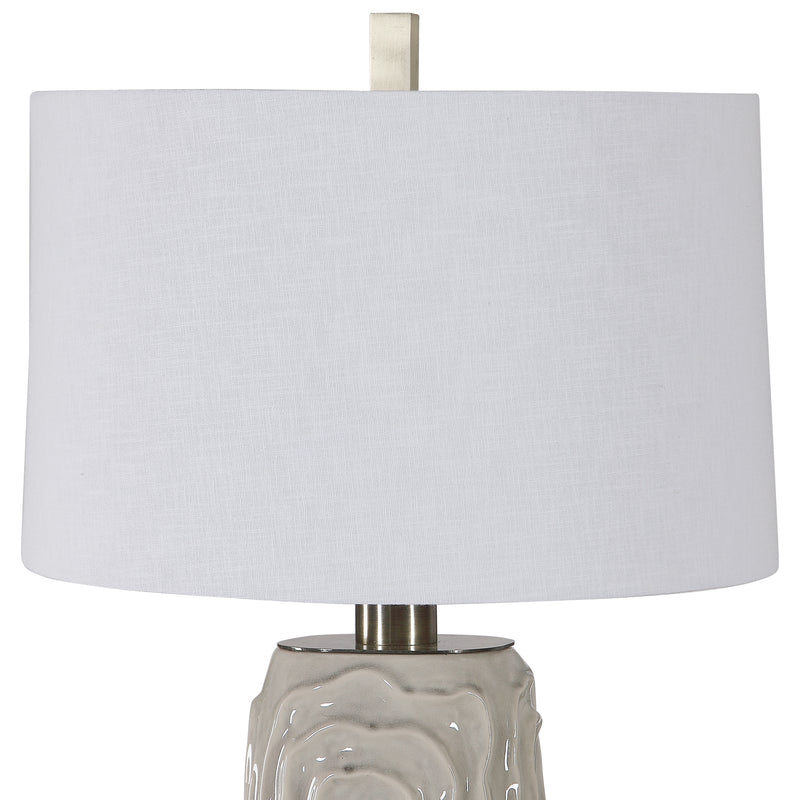 Lighting Zade Warm Gray Table Lamp 