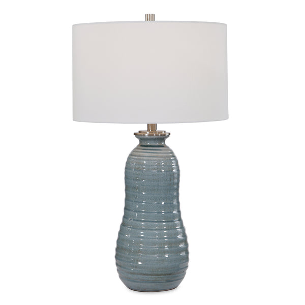 Lighting Zaila Light Blue Table Lamp 