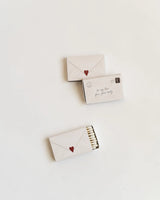 LOVE LETTER MATCHBOX