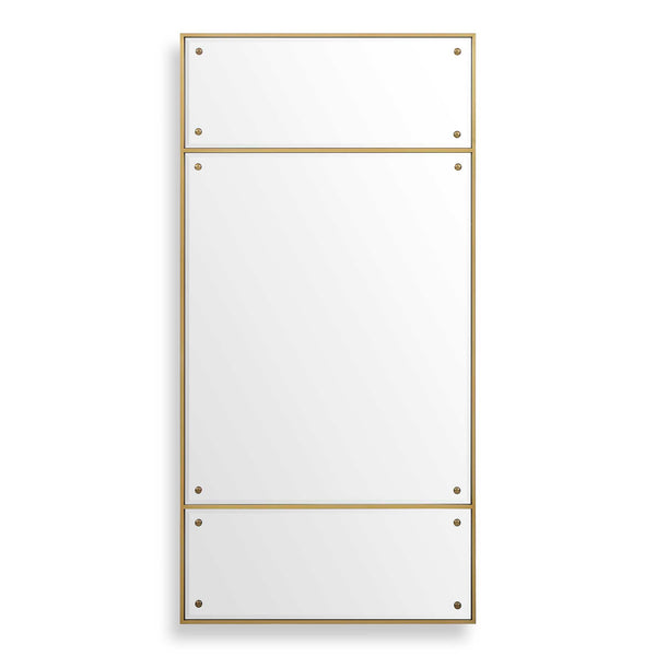 Mirror Wrenton Brass Rectangular Mirror 