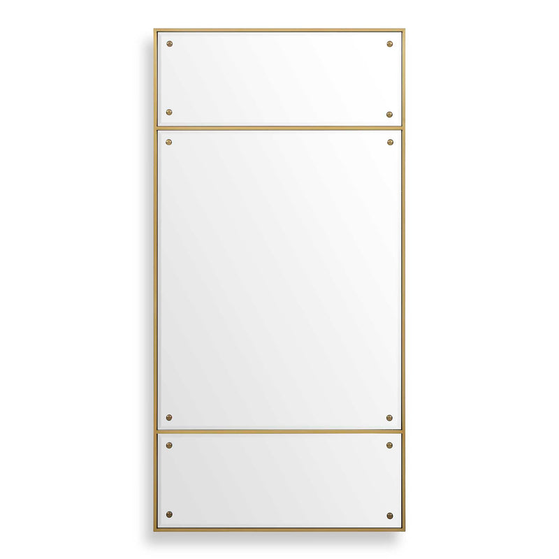 Mirror Wrenton Brass Rectangular Mirror 