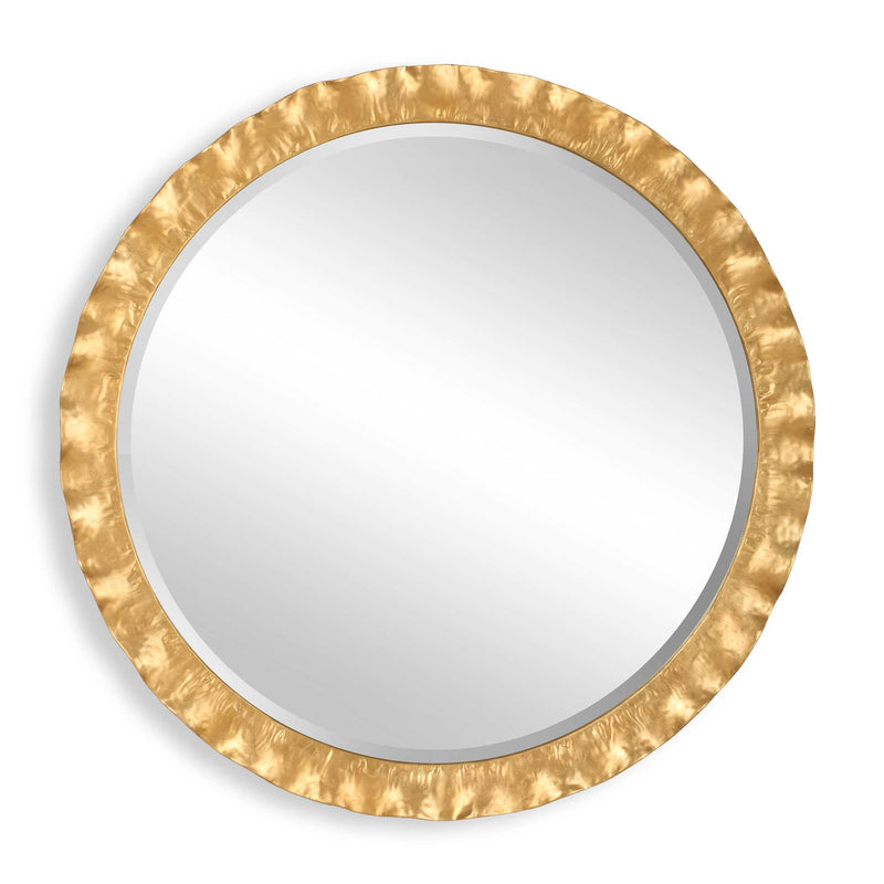 Mirror Haya Round Gold Mirror 