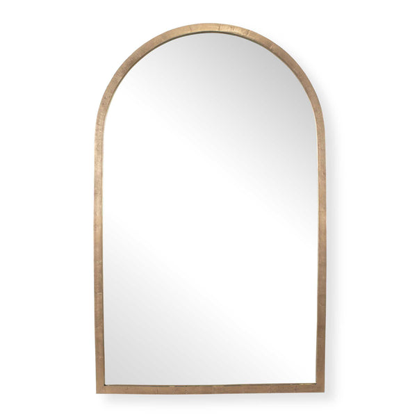 Mirror Vestry Antique Brass Arch Mirror 