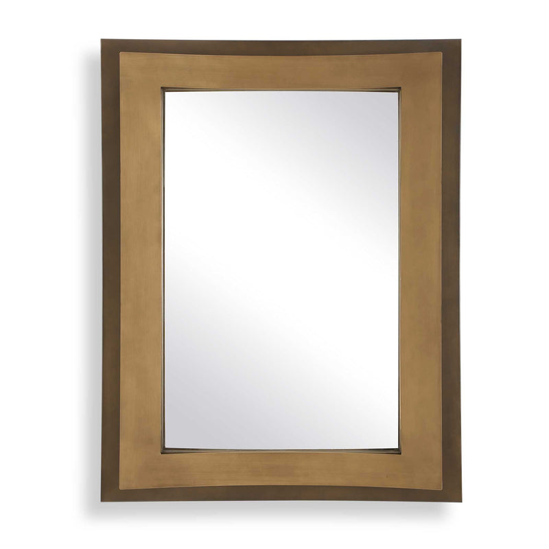 Mirror Around The Bend Golden Bronze Mirror 