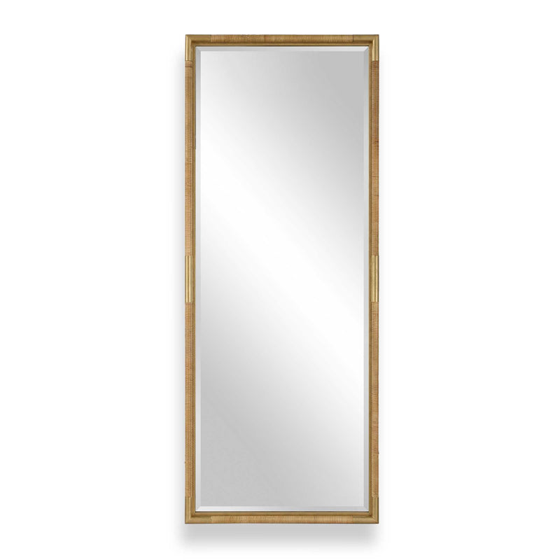 Mirror Kampar Full Length Rattan Tall Mirror 
