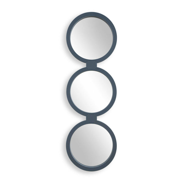 Mirror Going In Circles Blue Gray Mirror 