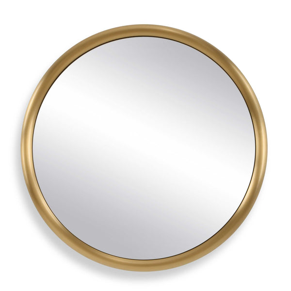 Mirror Atkinson Modern Brass Round Mirror 