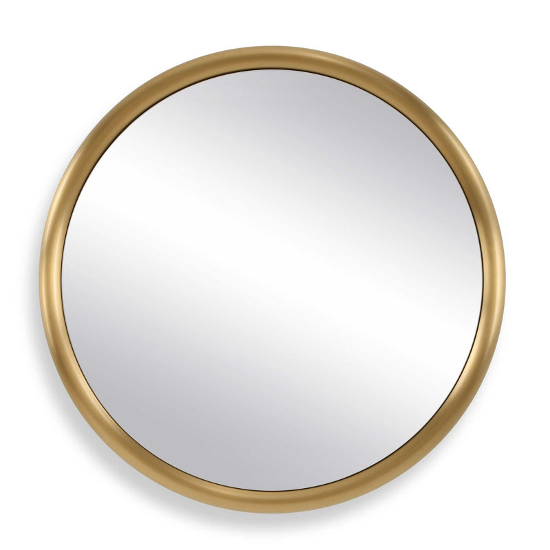 Mirror Atkinson Modern Brass Round Mirror 