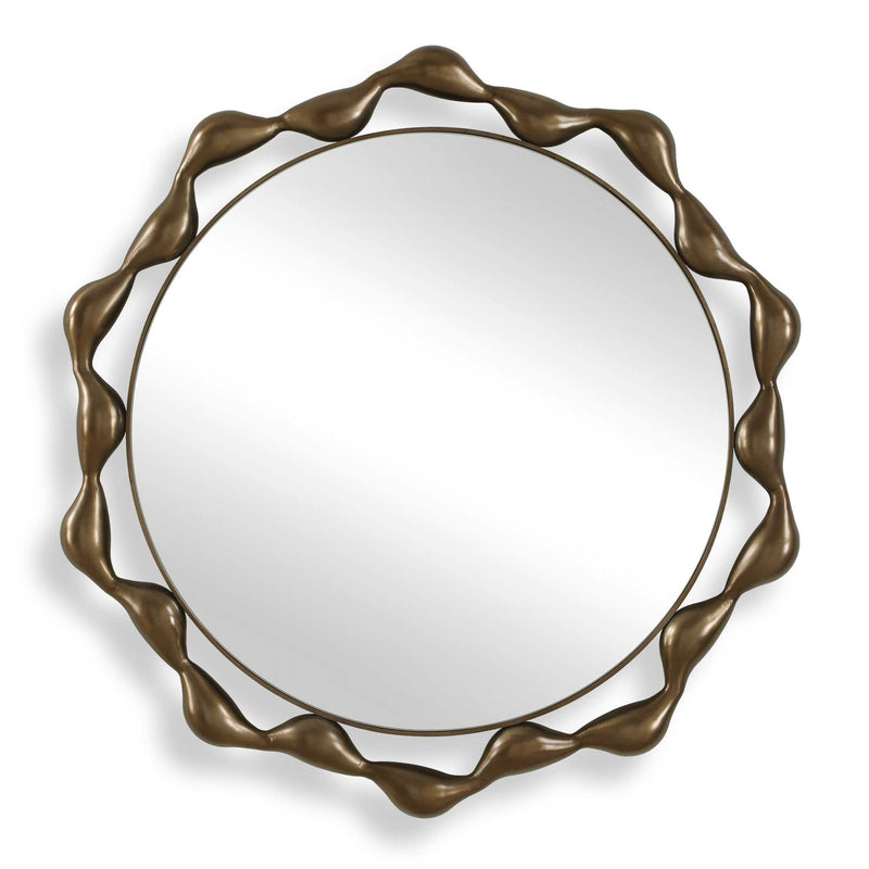 Mirror Remolino Round Bronze Mirror 