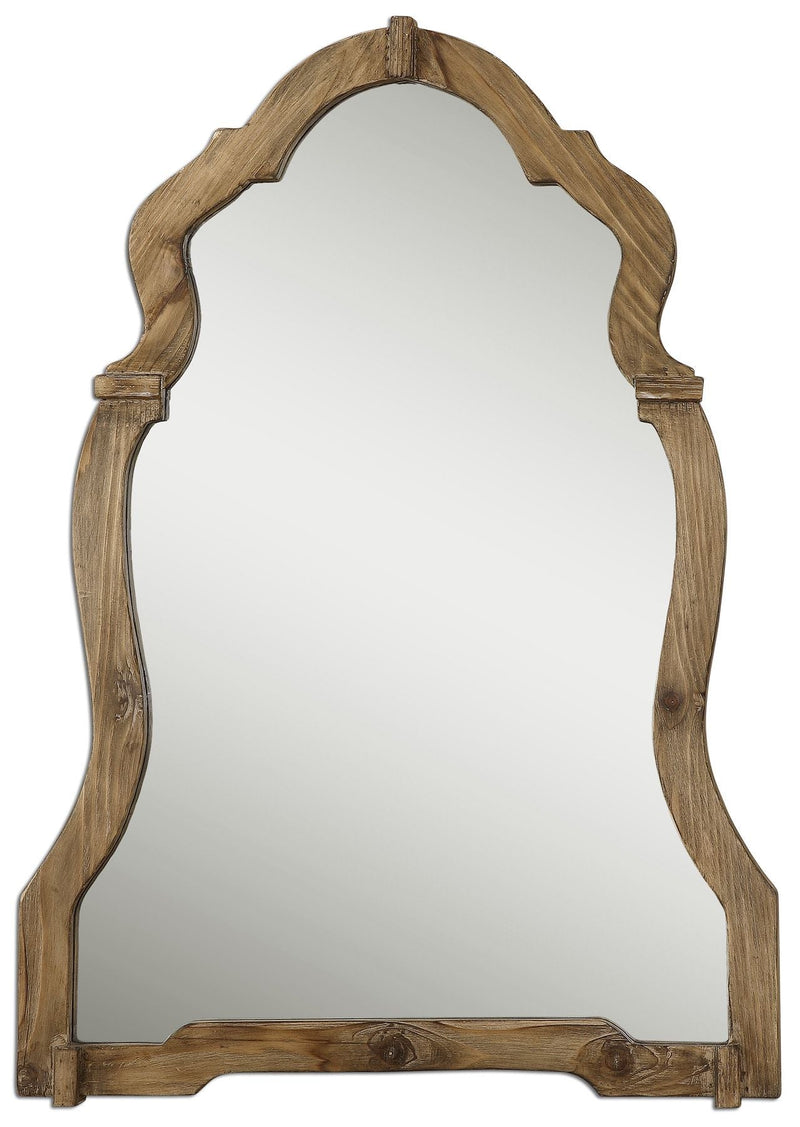 Mirror Agustin Light Walnut Mirror 