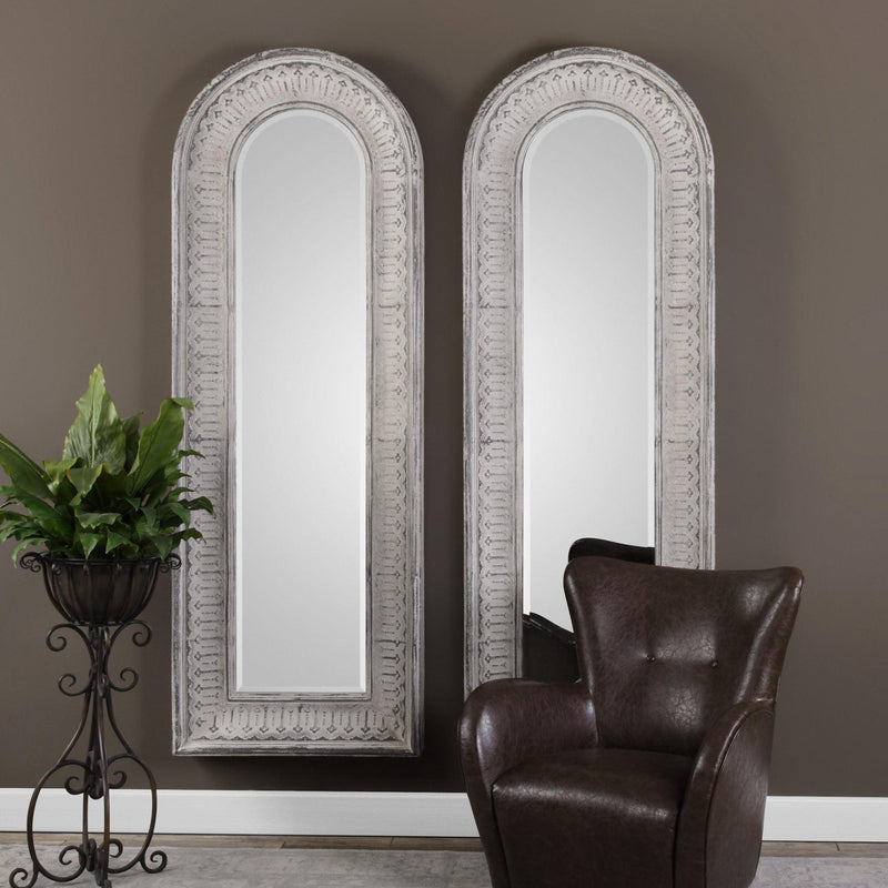 Mirror Argenton Aged Gray Arch Mirror 