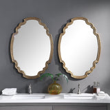 Mirror Ariane Gold Oval Mirror 