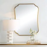 Mirror Athena Brushed Brass Mirror 