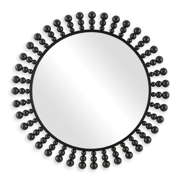 Mirror Aziel Round Black Mirror 