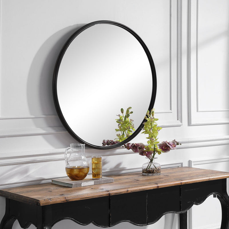Mirror Belham Round Iron Mirror 