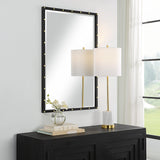 Mirror Benedo Industrial Vanity Mirror // Black & Gold 