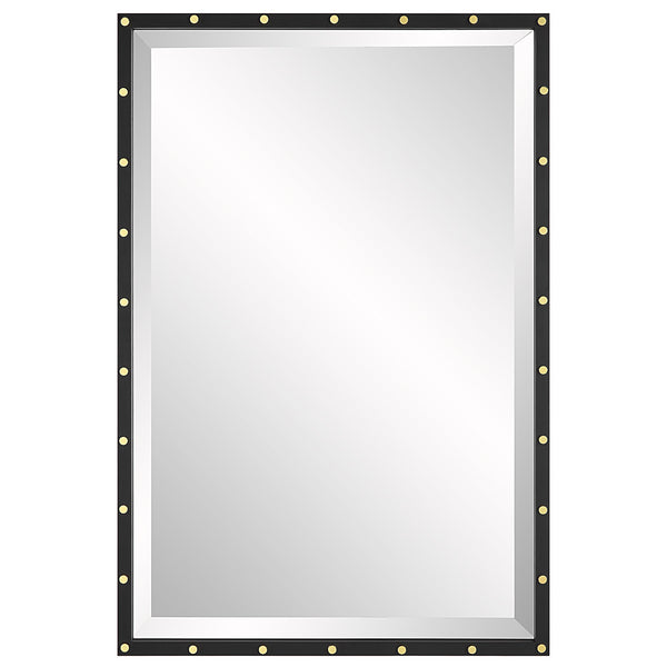 Mirror Benedo Industrial Vanity Mirror // Black & Gold 