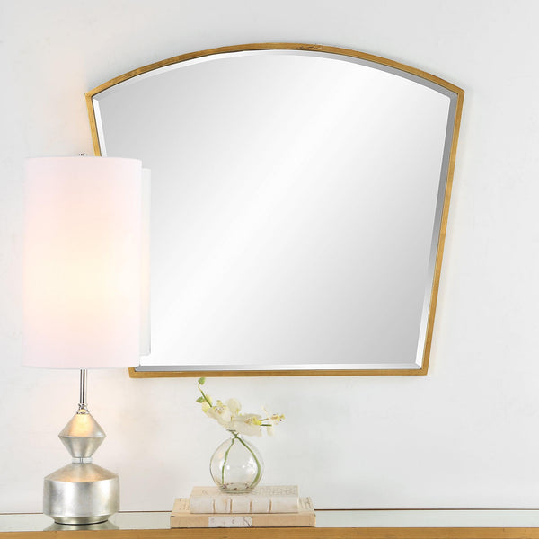 Mirror Boundary Gold Arch Mirror 
