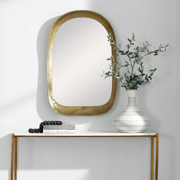 Mirror Bradano Brass Arch Mirror 