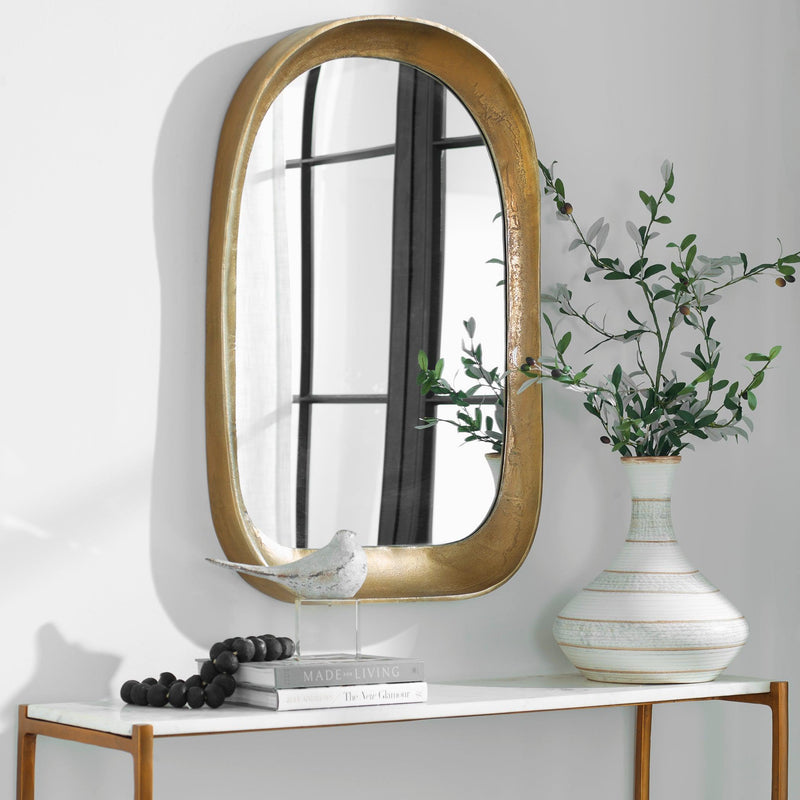 Mirror Bradano Brass Arch Mirror 